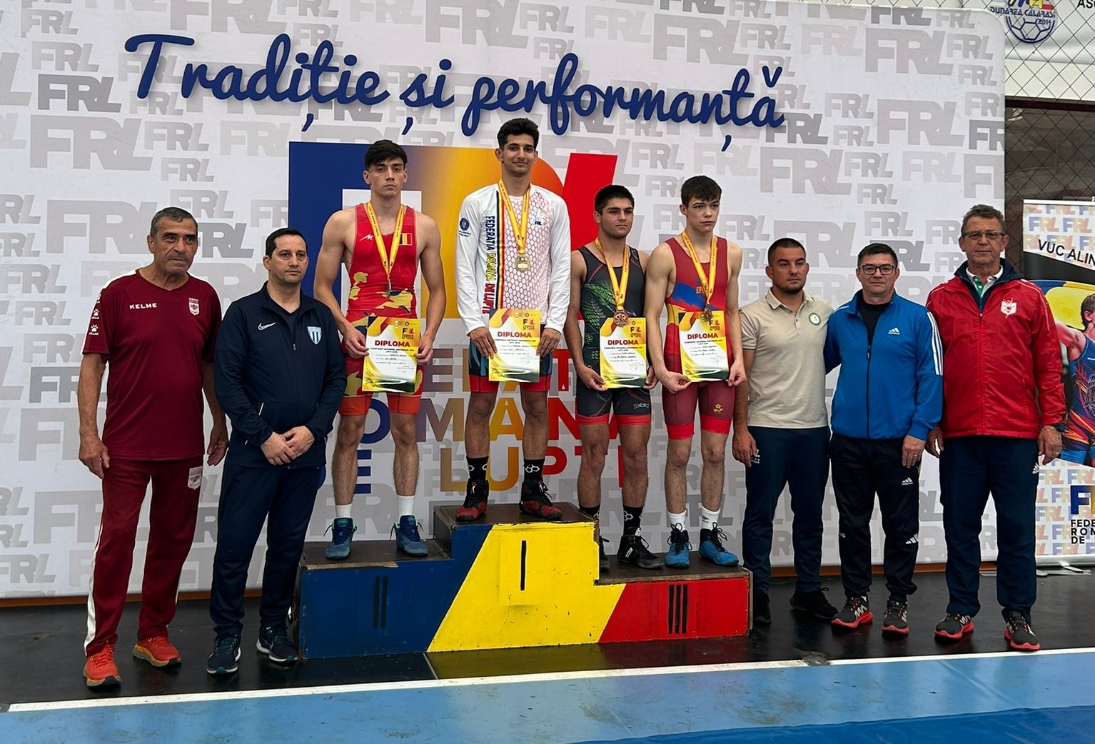 Campionatul național de lupte U20.